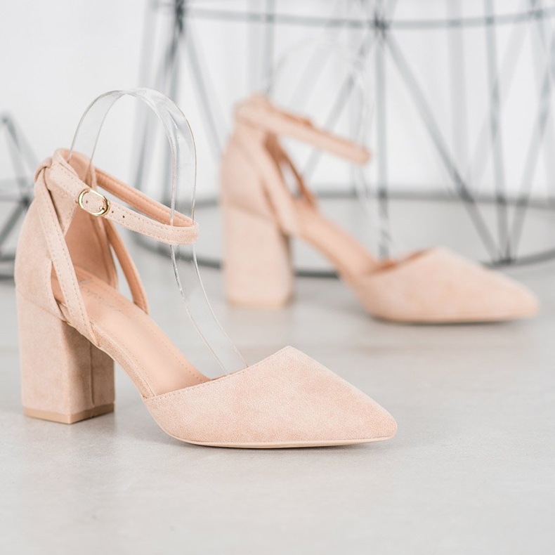 Seastar Escarpins en daim élégants brun 1