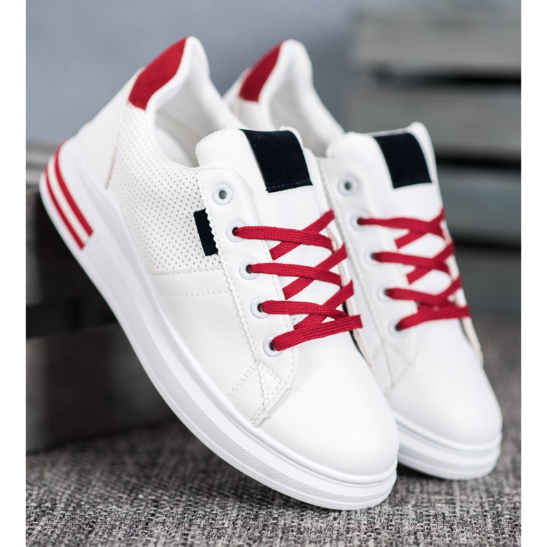 SHELOVET Chaussures de sport blanches à la mode 1 SHELOVET Chaussures de sport blanches à la mode 1