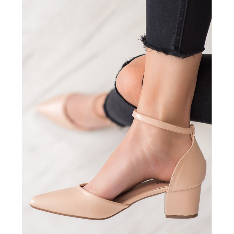 Seastar Escarpins confortables sur un pilier brun 2