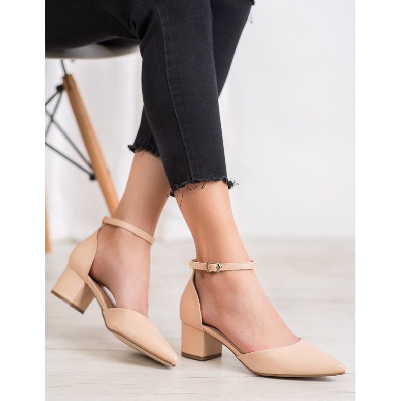 Seastar Escarpins confortables sur un pilier brun 1