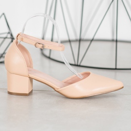 Seastar Escarpins confortables sur un pilier brun 3