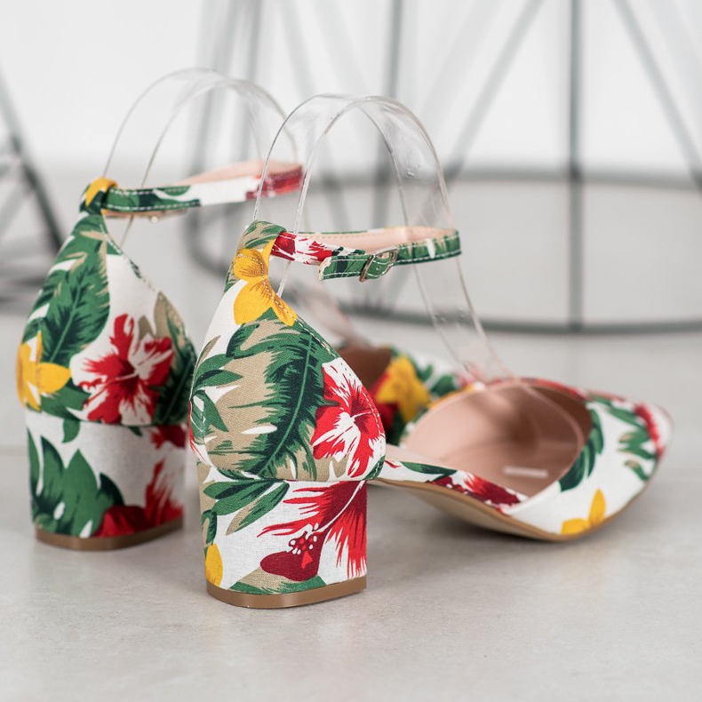 Seastar Escarpins confortables sur un pilier multicolore 2