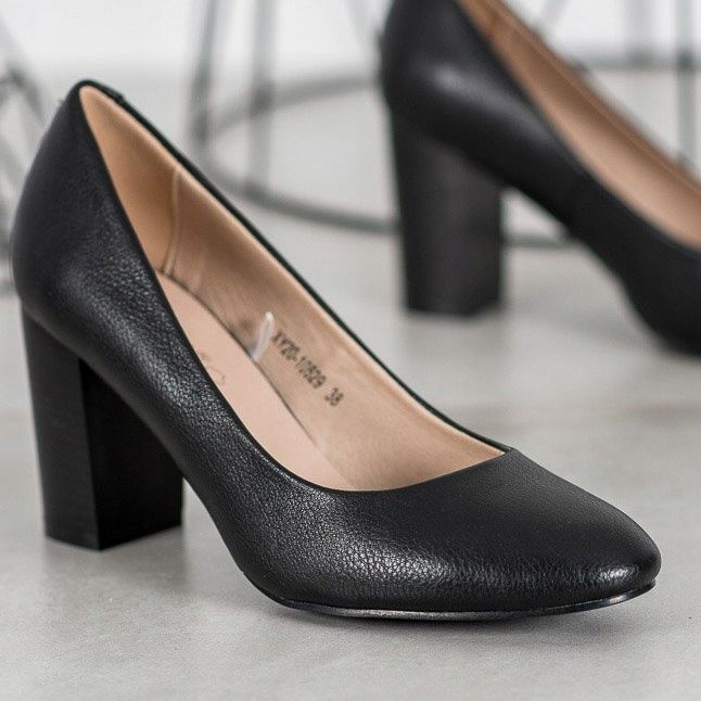 Escarpins VINCEZA confortables noir 1