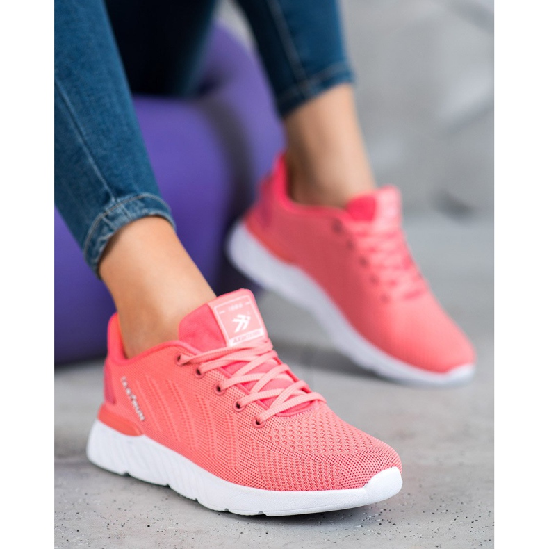 Ax Boxing Chaussures de sport légères ajourées rose 1