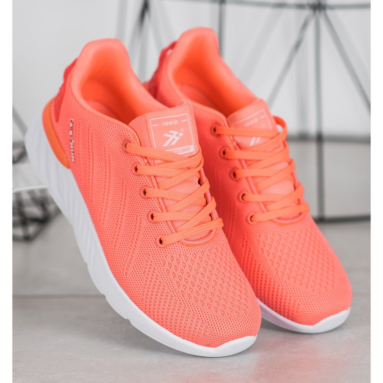Ax Boxing Chaussures de sport légères ajourées orange 2