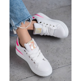 SHELOVET Bo-511w / rose blanc 1