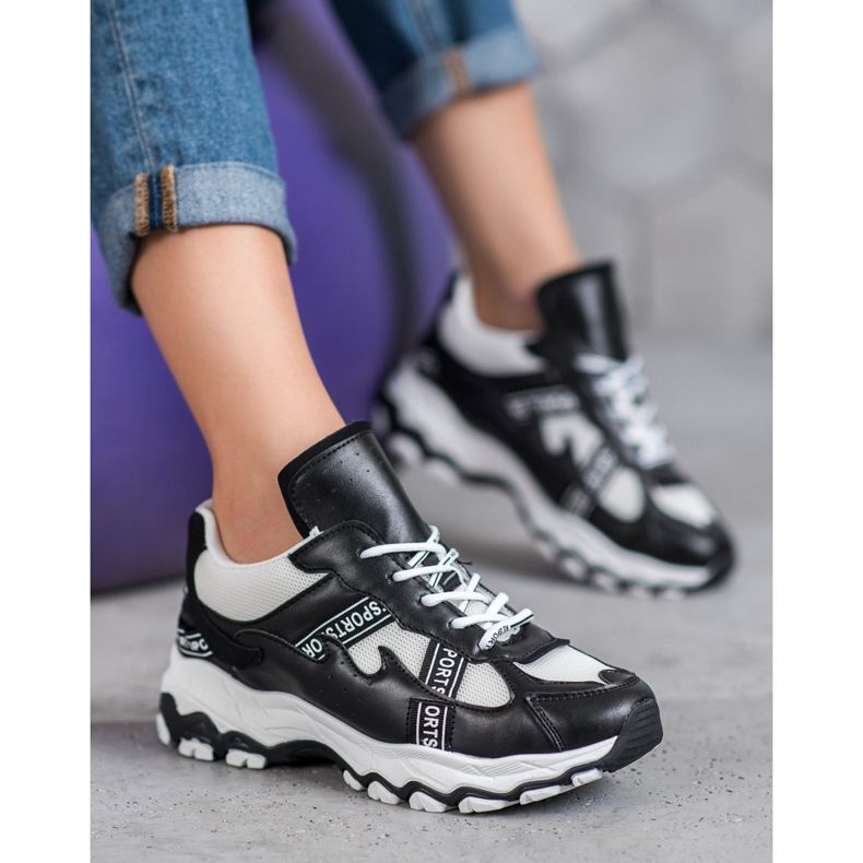 RTX WALK Baskets de sport à la mode le noir 1