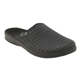 Befado chaussures pour hommes pu 548M012 le noir gris 1