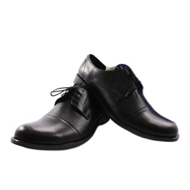 Chaussures homme Moskała 243/66 noires le noir 4
