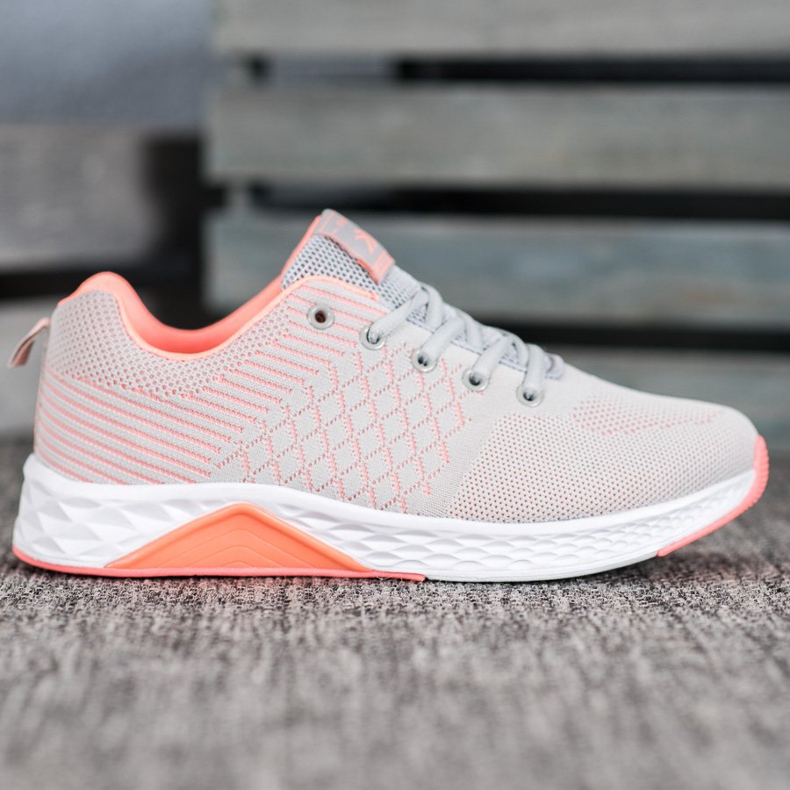 Ax Boxing Chaussures de sport textiles rose 1