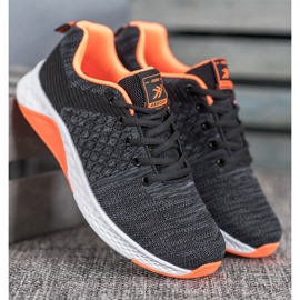 Ax Boxing Chaussures de sport textiles noir 1