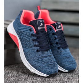 Ax Boxing Chaussures de sport textiles bleu 2 Ax Boxing Chaussures de sport textiles bleu 2