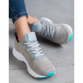 Ax Boxing Chaussures textiles légères gris 1