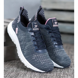 Ax Boxing Chaussures textiles légères bleu 3