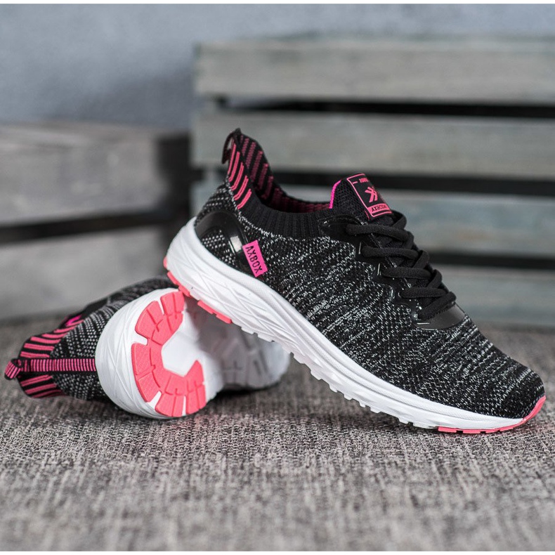 Ax Boxing Chaussures textiles légères le noir 1