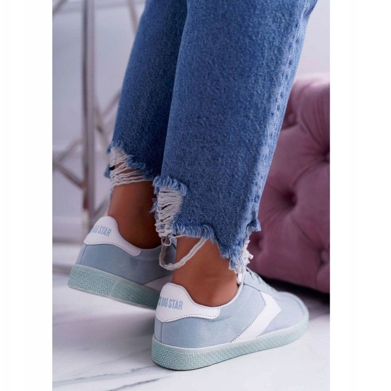 Chaussures de sport pour femmes bleues Big Star DD274301 1 Chaussures de sport pour femmes bleues Big Star DD274301 1