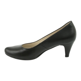 Escarpins business Gregors 465 en cuir noir 2