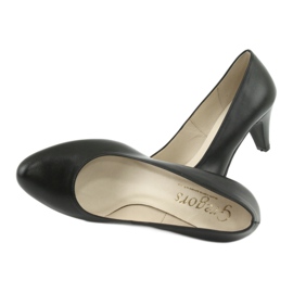 Escarpins business Gregors 465 en cuir noir le noir 5