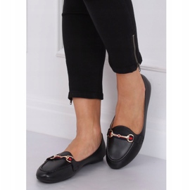 Mocassins noirs 9F177 Noir le noir 3