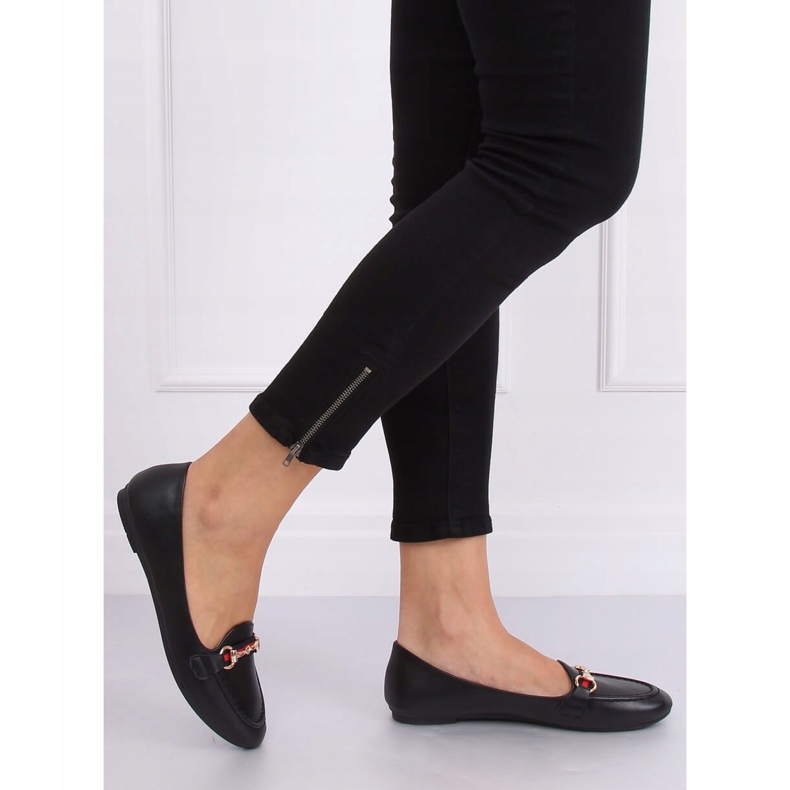 Mocassins noirs 9F177 Noir le noir 1