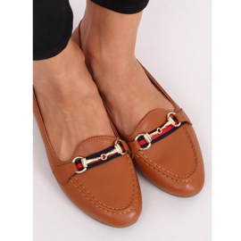 Mocassins camel 9F177 Camel brun 3