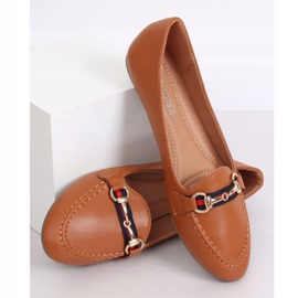Mocassins camel 9F177 Camel brun 2