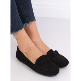 Mocassins en daim noir 9F150 Noir le noir 3