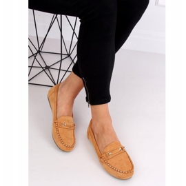 Mocassins femme camel 22-7 Camel brun 3