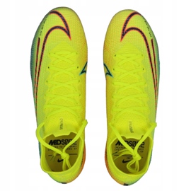 Nike Mercurial Superfly 7 Elite Mds Fg M BQ5469-703 chaussures de football multicolore jaune 4