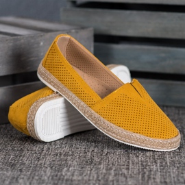 SHELOVET Slipons décontractés jaune 4