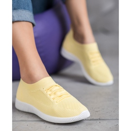 SHELOVET Chaussures Ajourées Jaunes 1