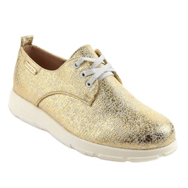 Chaussures classiques dorées XC673-4 d'or 1