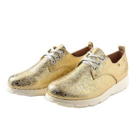 Chaussures classiques dorées XC673-4 d'or 2