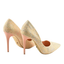 Escarpins classiques roses GH-2510 multicolore 3