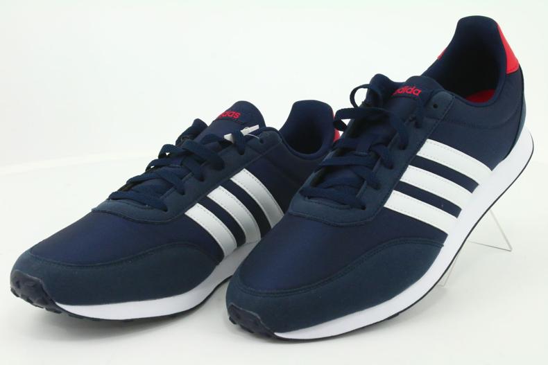 Chaussures Adidas V Racer 2.0 M CG5706 blanc rouge bleu marine 3