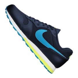 Chaussures Nike Md Runner 2 Gs Jr 807316-415 bleu marine 2