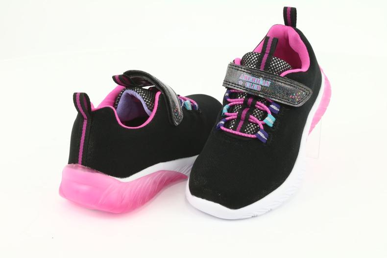 American Club ES14 rose chaussures de sport noir violet 4