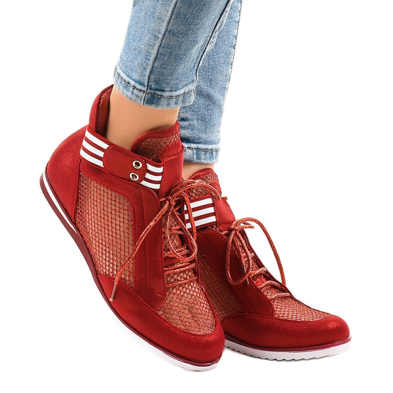 Chaussures rouges à la mode pour femmes TL-28 2