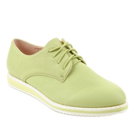 Chaussures de jazz vertes classiques ZQ632-5 1
