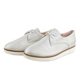 Chaussures de jazz classiques en argent XC6819-2 gris 2