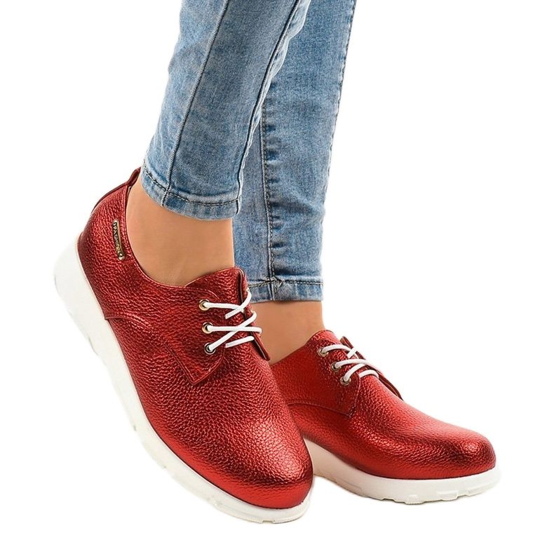 Chaussures classiques rouges mates XC672-2 1 Chaussures classiques rouges mates XC672-2 1