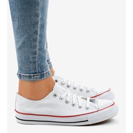 Baskets blanches classiques pour femmes ZC-2 3