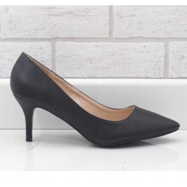 Escarpins noirs sur talon K308 2