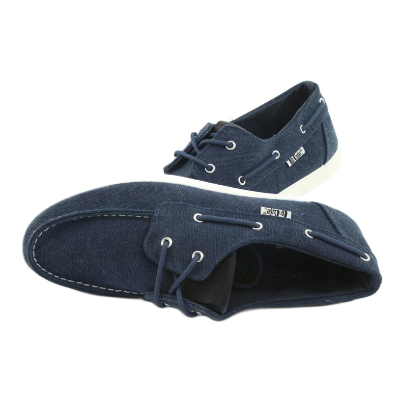 Mocassins pour hommes Lee Cooper GC008Q-01 bleu marine 5