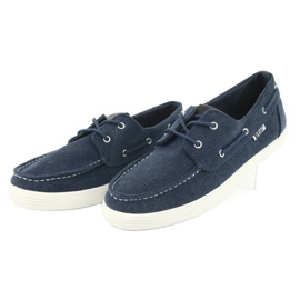 Mocassins pour hommes Lee Cooper GC008Q-01 bleu marine 3