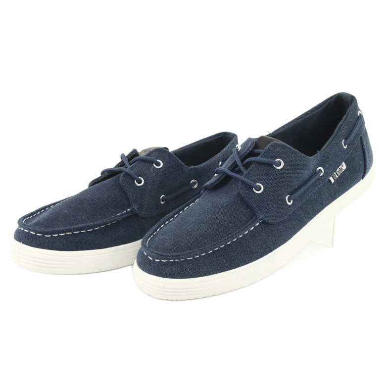 Mocassins pour hommes Lee Cooper GC008Q-01 bleu marin 3