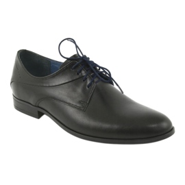 Nikopol Chaussures en cuir noir 1736 1