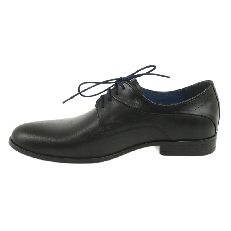Nikopol Chaussures en cuir noir 1736 2
