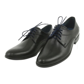 Nikopol Chaussures en cuir noir 1736 3