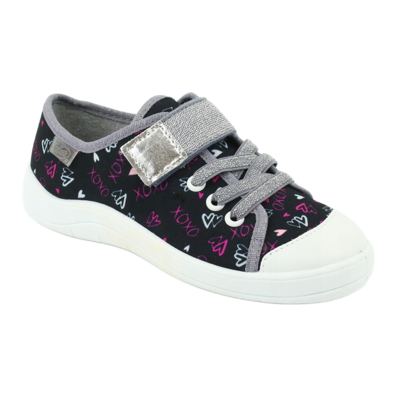 Chaussures pour enfants Befado 251Q142 le noir gris 1